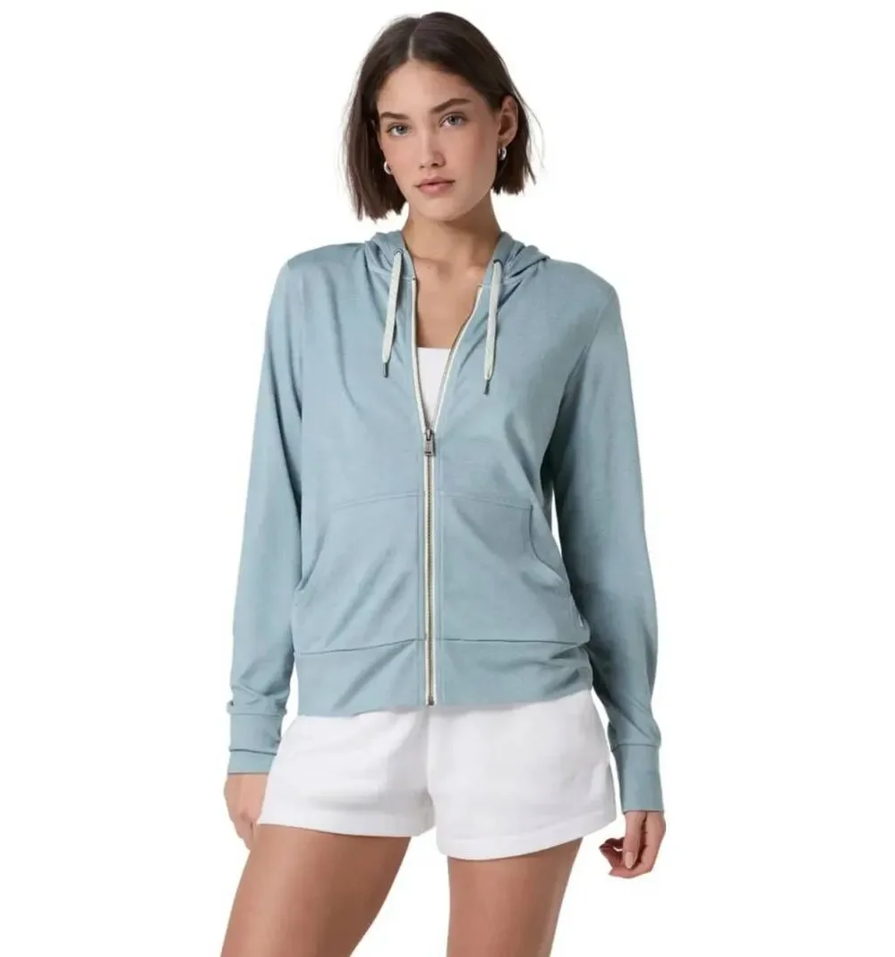 Vuori Halo Performance Hoodie 2.0 Shade Heather XS Athleisure Comfy Outdoor Gym - Picture 1 of 6